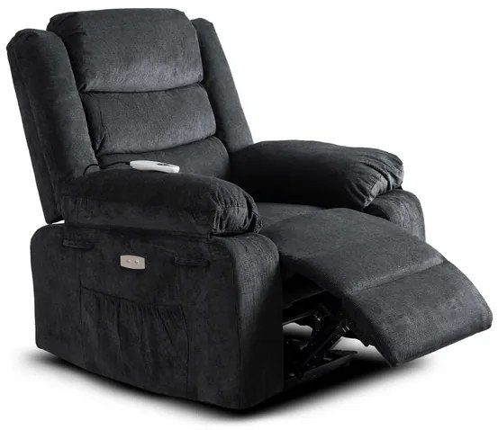 Masážne kreslo AMADEO čiernosive