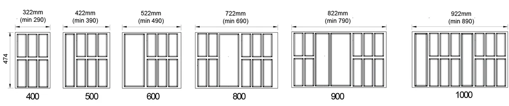 Agoform Príborník Sky 500/80 722 x 474 mm bielý