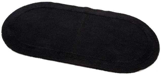 Kúpelňový koberček Keno Elips grafitový B12