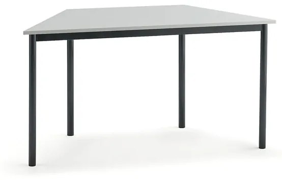 Stôl BORÅS TRAPETS, 1200x600x720 mm, laminát - šedá, antracit