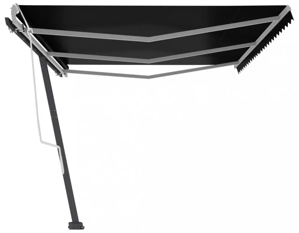 Voľne stojaca ručne zaťahovacia markíza 500x300 cm Dekorhome