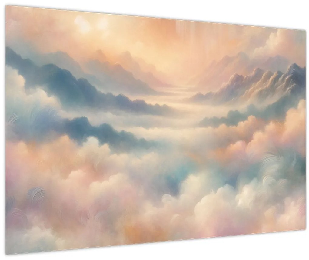 Obraz - Oblaky (90x60 cm)