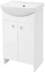 Cersanit Cersania + Sati, umývadlová skrinka Sati + umývadlo Cersania 50cm , biela, S567-002-DSM