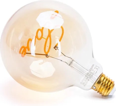 LED Žiarovka FILAMENT E27/4W/230V 1800K love - Aigostar