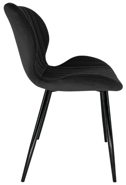 Jedálenská stolička SJ.17 čierna