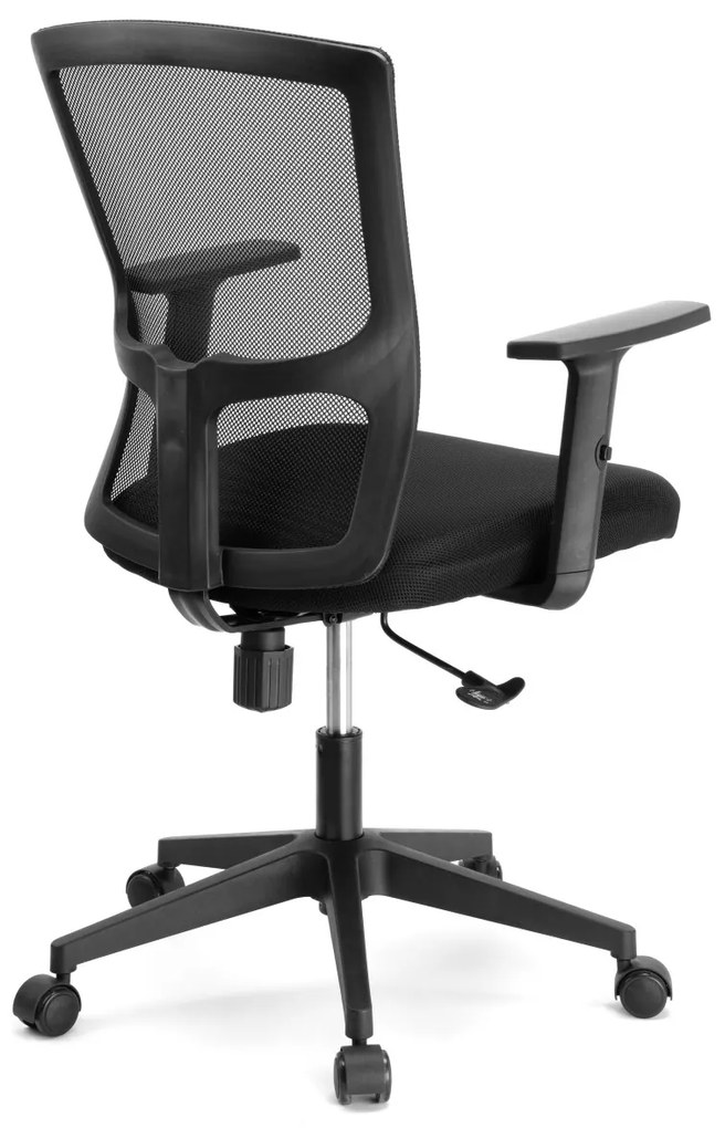 Kancelárska stolička Linos čierna