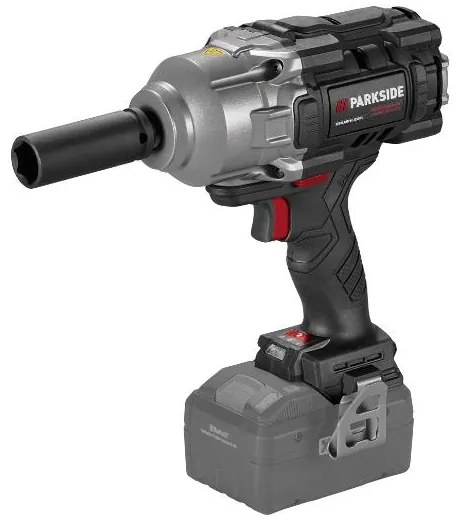 Parkside Performance®  Aku rázový uťahovák 20 V Passp 20-Li C4 + Akumulátor 20 V/4 Ah + Rýchlonabíjačka 20 V/4,5 A  (800011863)