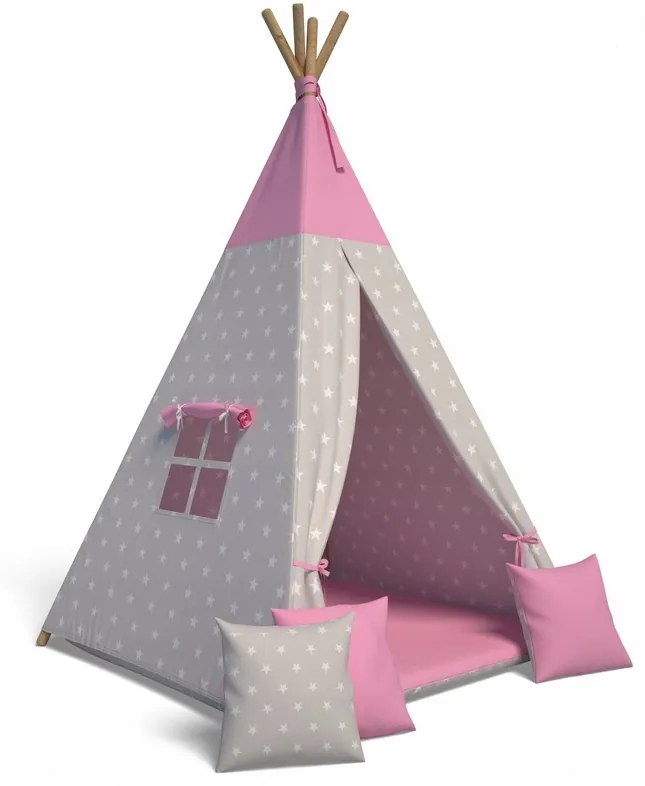 Detský stan TEEPEE, 105x140x105, zajac