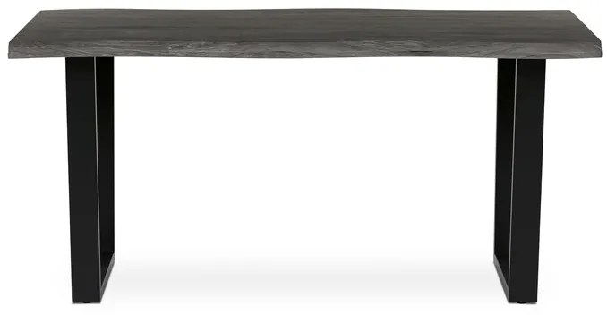 Autronic BONTEC Jedálenský stôl 160x90cm, mdf, sivý dub, HT-F4216 GREY Farba: Hnedá