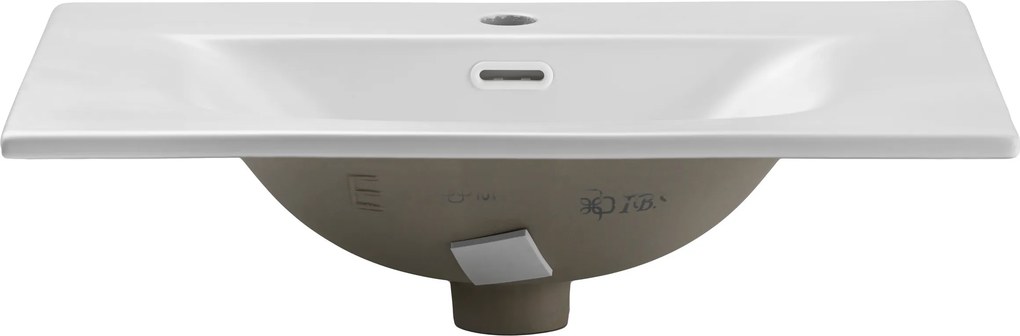 Comad Nábytkové keramické umývadlo SKY 1 60 MATT WHITE, 61x46 cm, biela matná