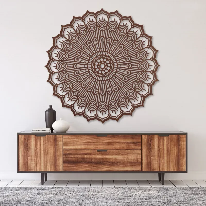 Mandala na stenu - Elegantný nástenný dekor do vášho interiéru | SENTOP PR0506