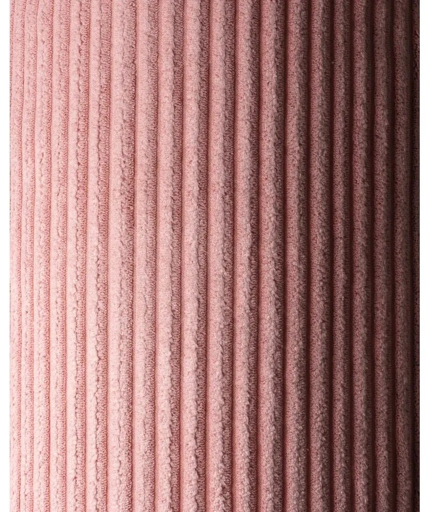 Ružový menčestrový detský pohovkový vankúš Block – Wigiwama