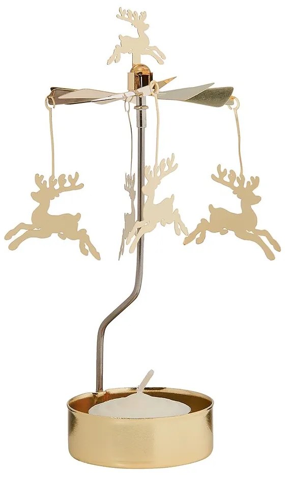 MERRY-GO-ROUND Kolotoč na čajovú sviečku jeleň
