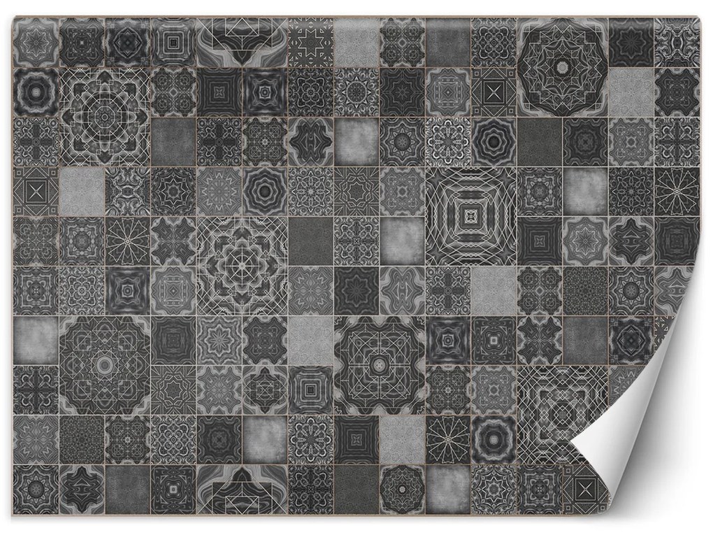 Gario Fototapeta Orientálna šedá mozaika - Andrea Haase Materiál: Vliesová, Rozmery: 150 x 105 cm