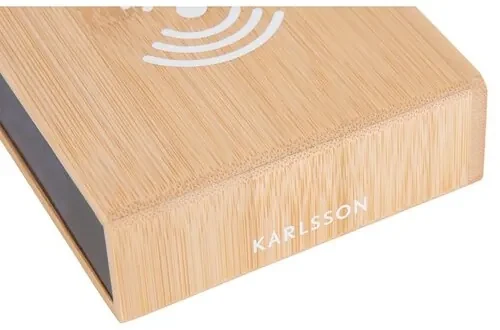 Karlsson 5934 LED budík/hodiny s nabíjaním 10,5 cm