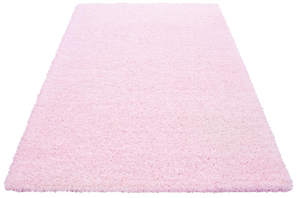 Ayyildiz koberce Kusový koberec Life Shaggy 1500 pink - 200x290 cm