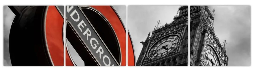 Londýnske metro - obraz