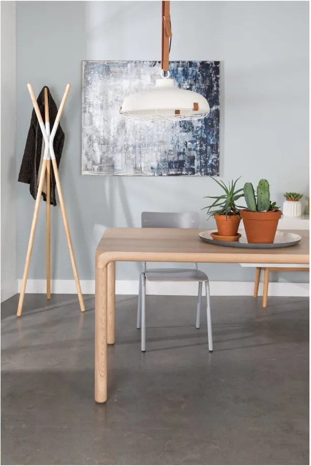 Jedálenský stôl v dekore jaseňa 90x180 cm Storm – Zuiver