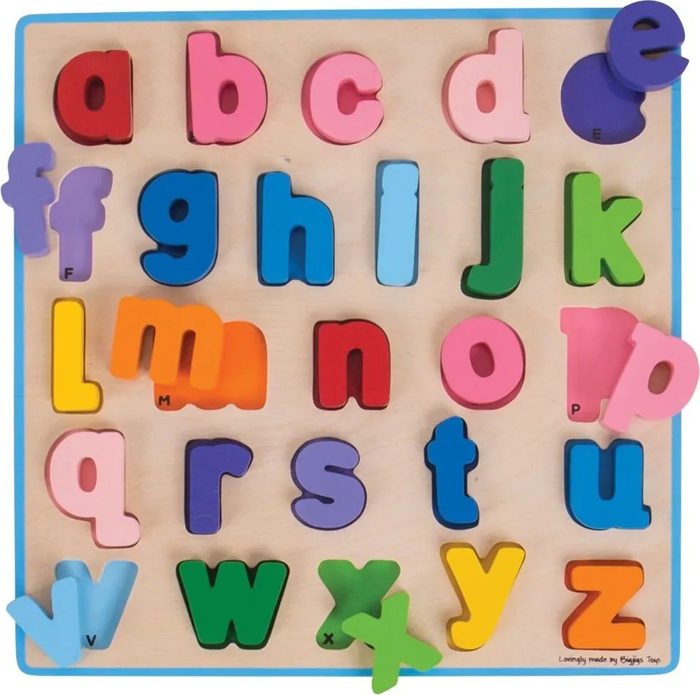 Detská abeceda - malé písmená