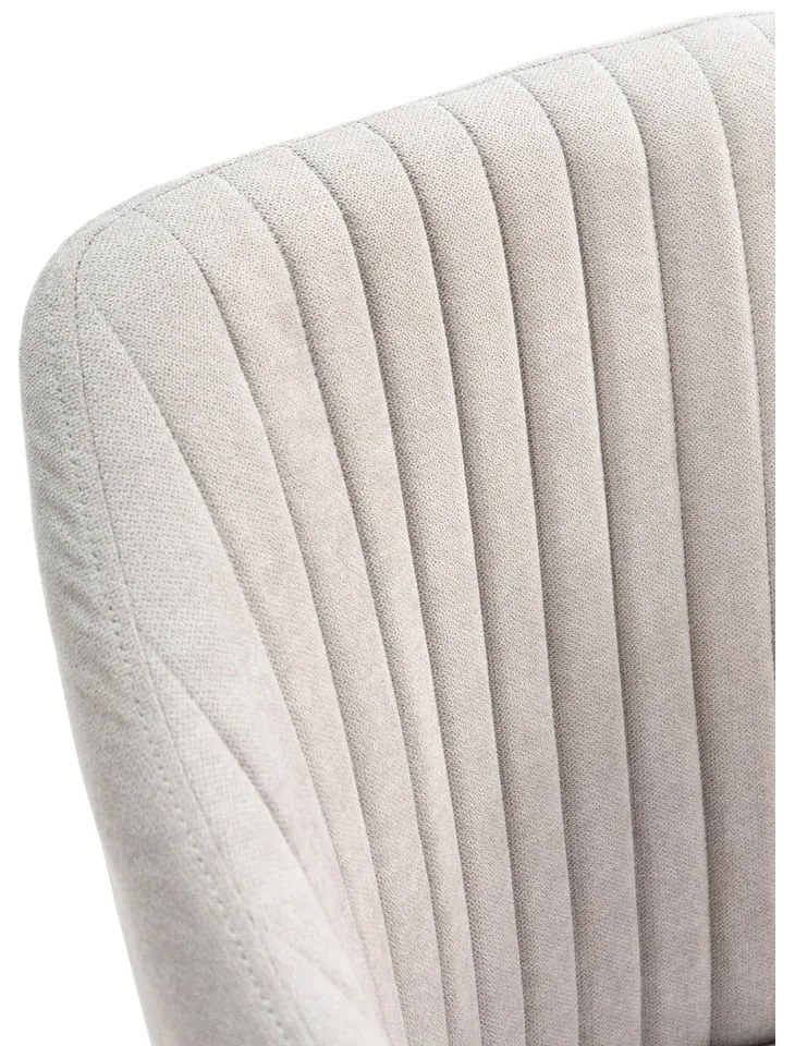 Svetlosivé čalúnené jedálenské kreslá v súprave 2 ks Nadi – Marckeric