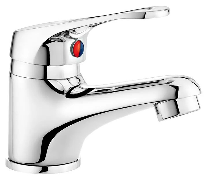 Kúpeľňový nábytok Apogon II, Farby: matera / gaštan breslau, Sifón: so sifónom, Osvetlenie: bez osvetlenia, Umývadlová batéria: Maro Blo 020M