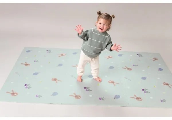 Taf Toys - Detská hracia podložka XL Puzzle Záhrada