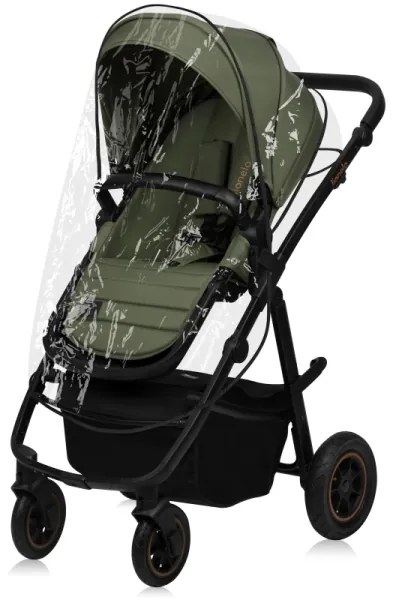 Lionelo - Kombinovaný kočík 3 v 1 AMBER PLUS Green Forest