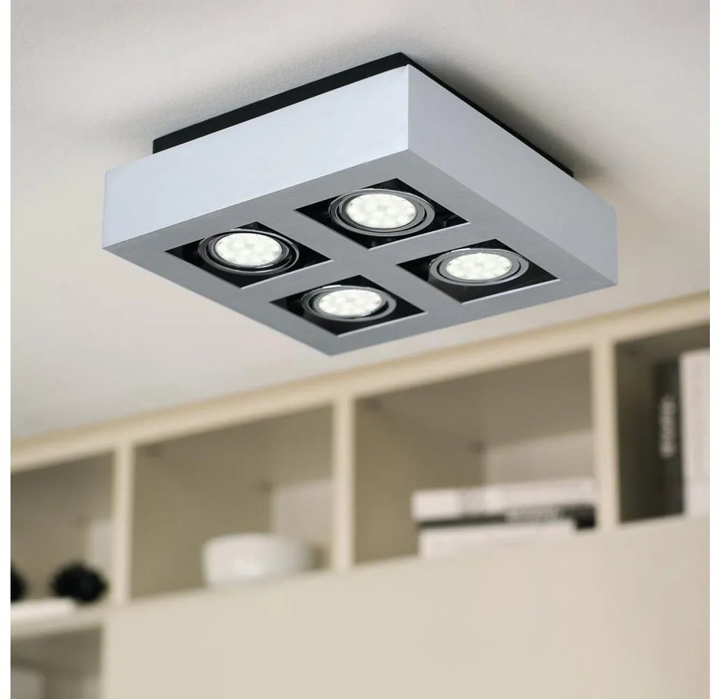 Eglo 91355 - LED Bodové svietidlo LOKE 1 4xGU10-LED/5W/230V