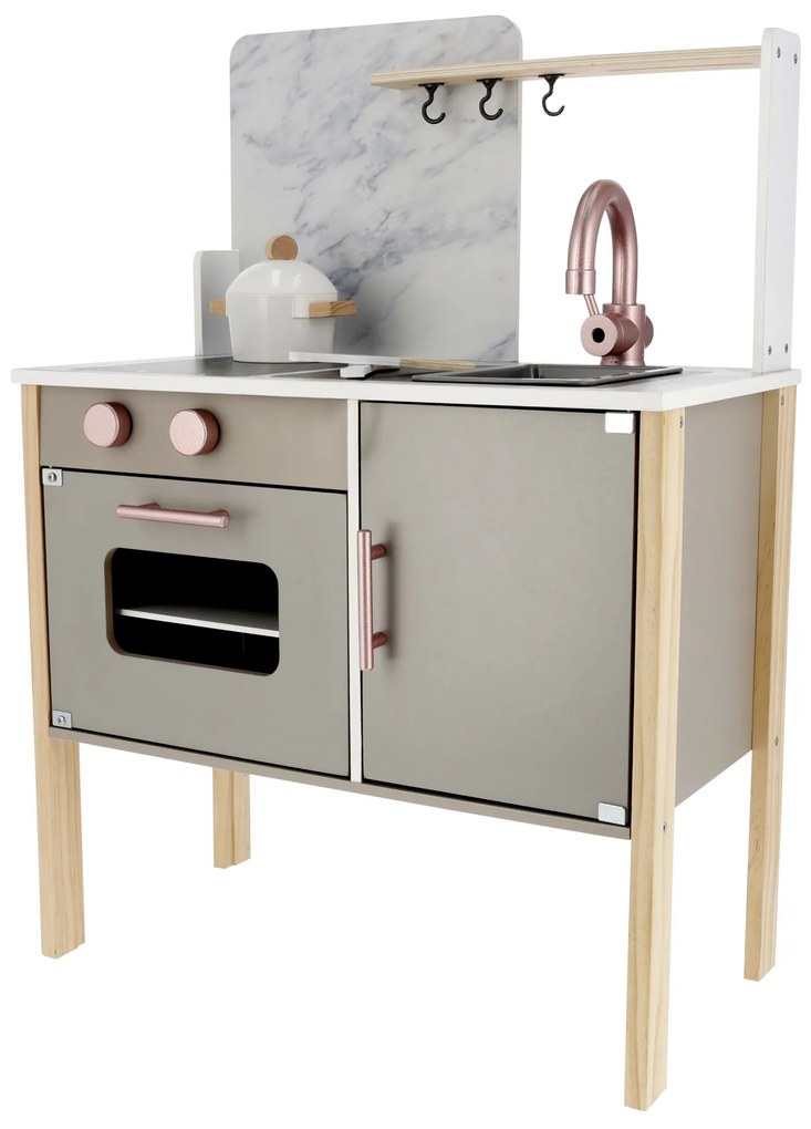 lupilu® Detská drevená kuchynka/Drevený obchod (moderná kuchynka) (100394361)