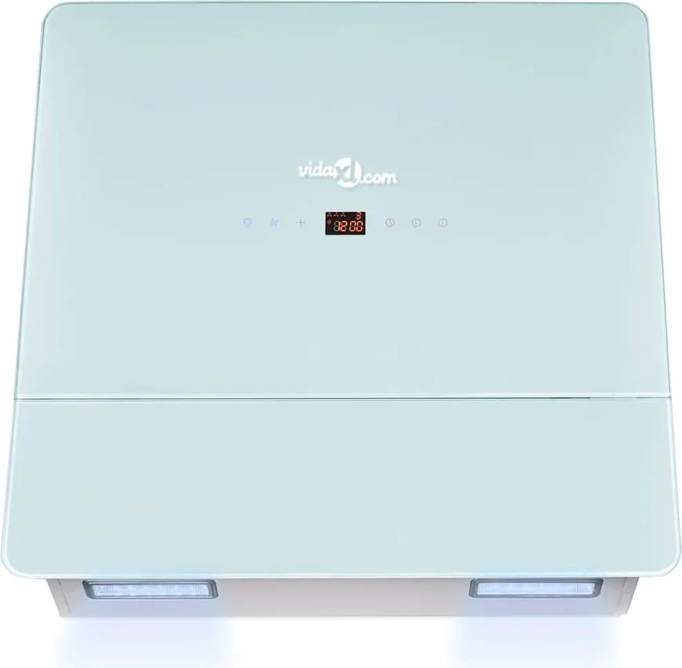 Digestor tvrdené sklo biely 600 mm