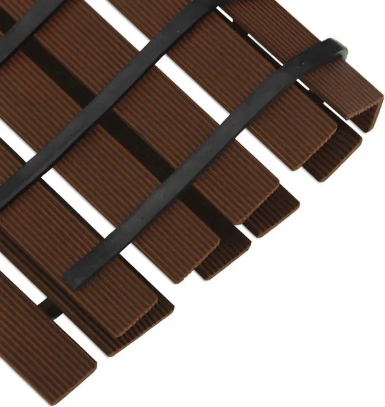 Kúpeľňová predložka hnedá