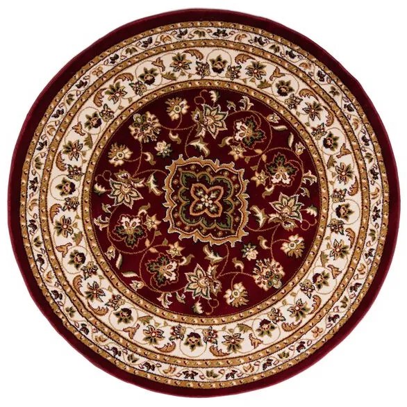 Flair Rugs koberce Kusový koberec Sincerity Royale Sherborne Red kruh - 133x133 (priemer) kruh cm