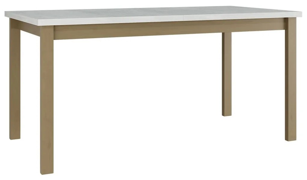 Rozkladací stôl Diesel 90 x 160/200 IV, Morenie: biela L / sonoma
