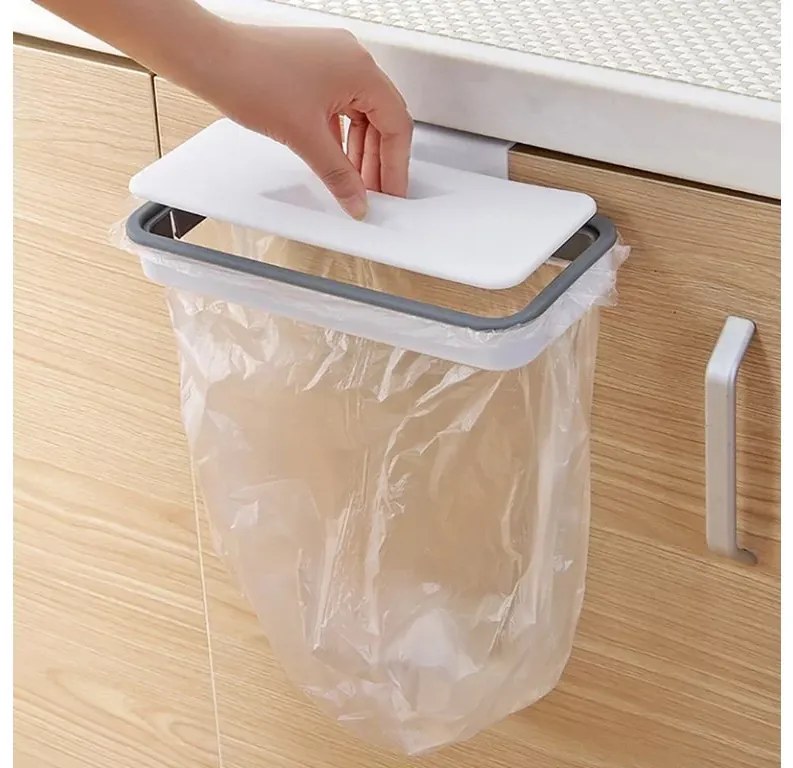 Príručný závesný držiak na odpadkové vrecia