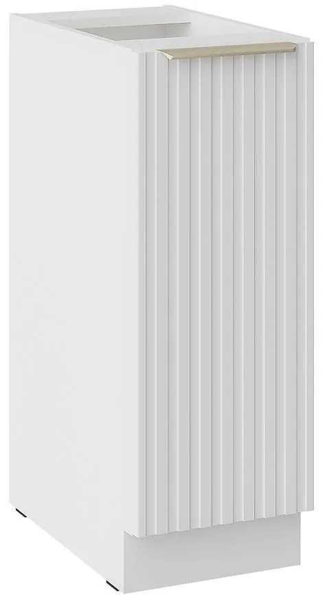 Kuchynská Skrinka Tuluza 30D CARGO BB biely mat lamel