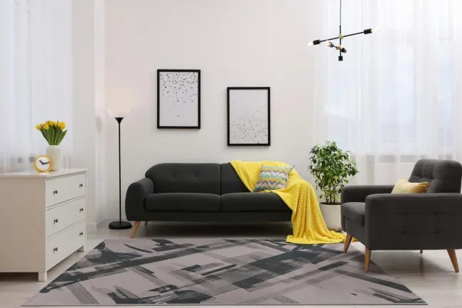 Koberec Agnella Ballata Padoga sivý