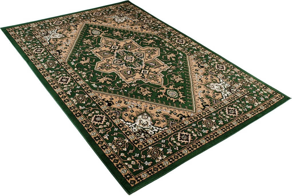TA Koberec L612A Z_GREEN EUFRAT BLX Zelený Obdĺžnikový Rozmer: 200x300 cm