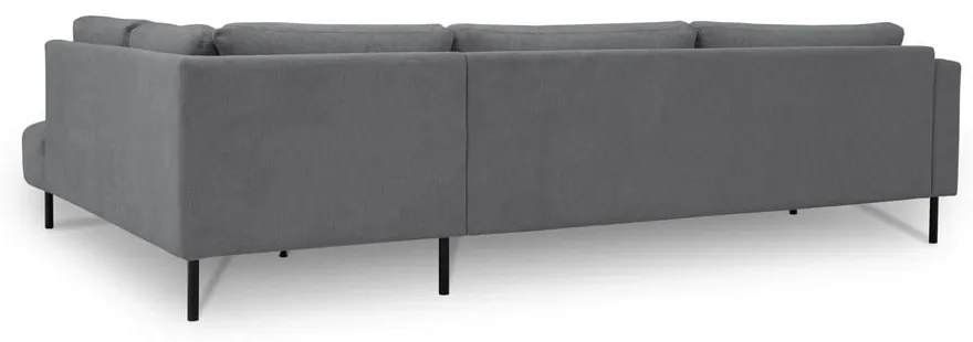 Tmavosivá rohová pohovka (pravý roh) Hero – Scandic