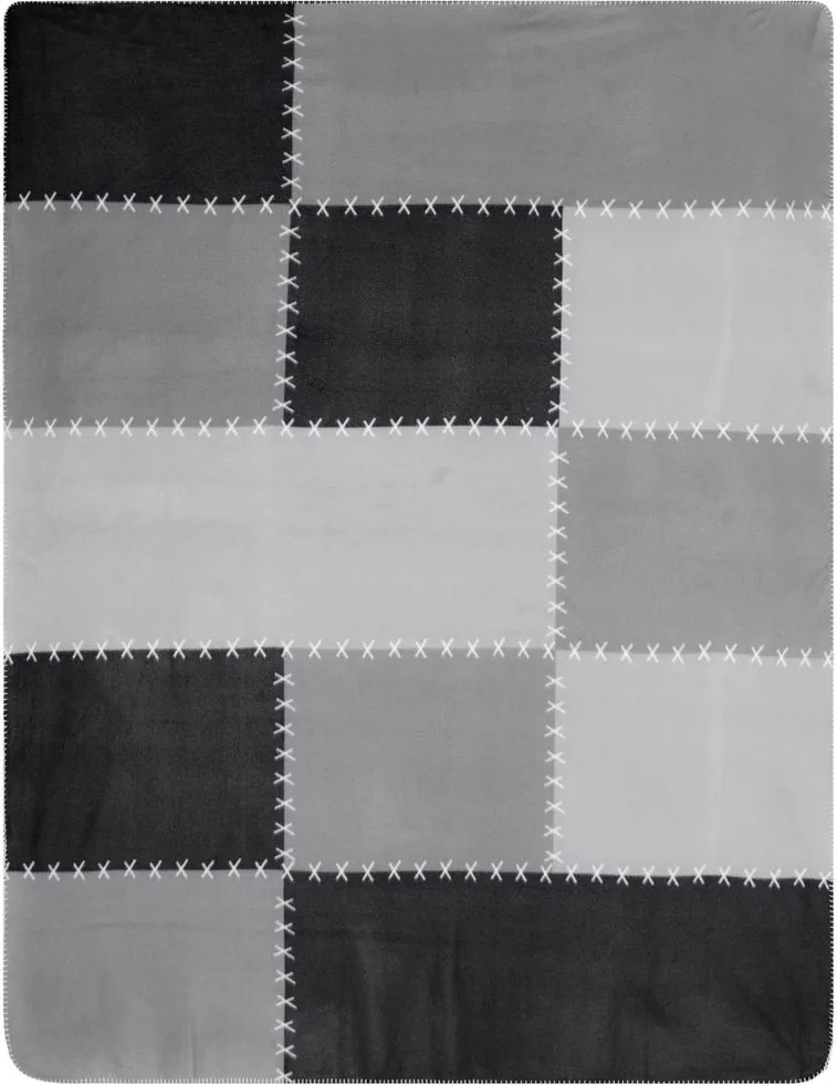 James & Nicholson (Daiber) Farebná deka 150x200 cm JN954 - Červená | 150 x 200 cm