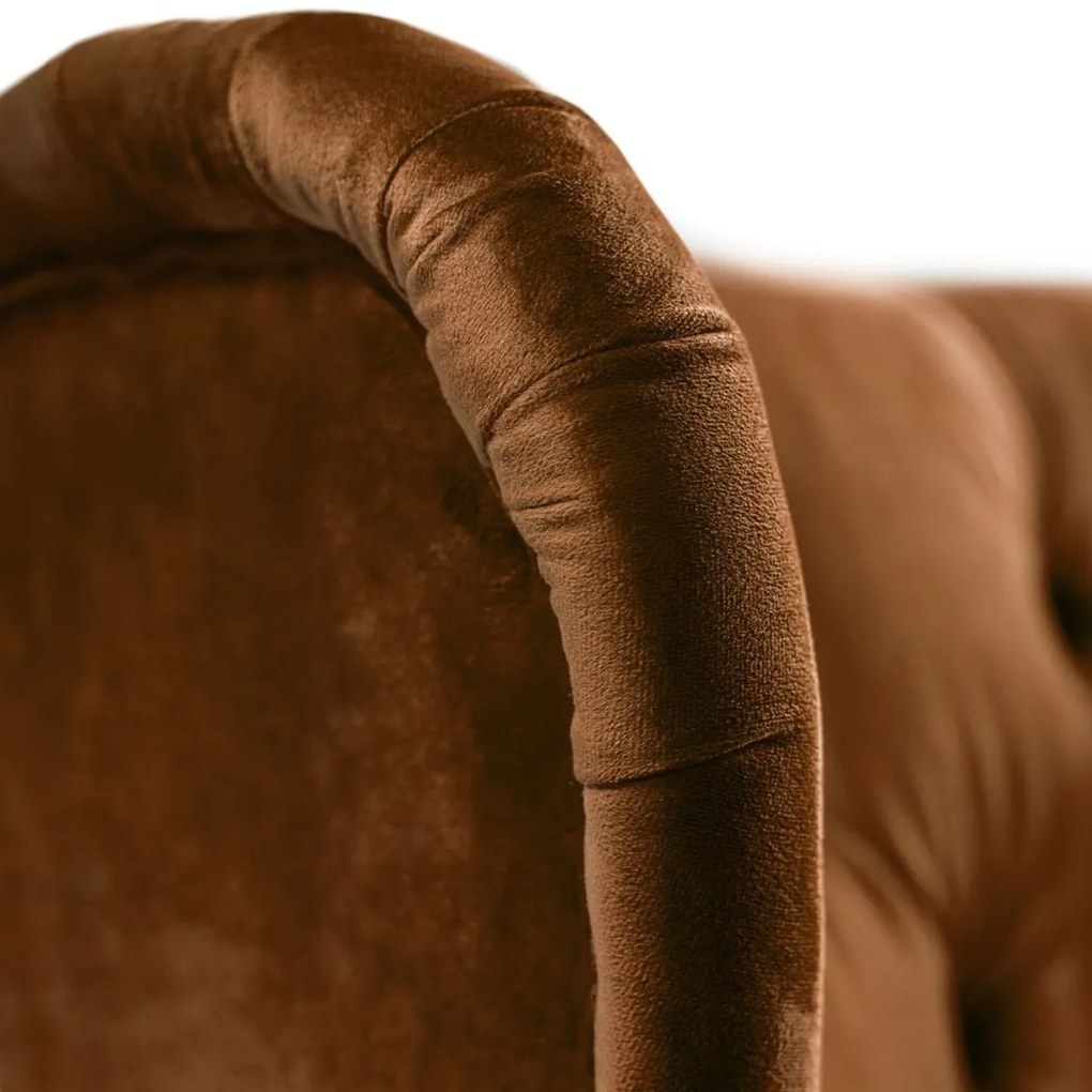KRESLO UŠIAK BRUNO 2 CHESTERFIELD ROYAL VELVET 194
