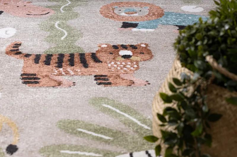 Dywany Łuszczów Detský kusový koberec Fun Africa beige - 200x290 cm