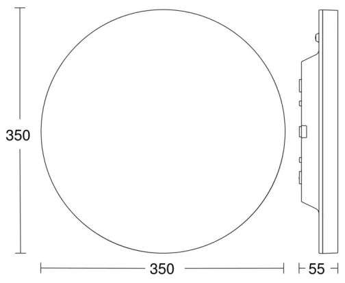 Steinel-LED Stmievateľné svietidlo so senzorom RSPROR20BASIC 15,3W/230V IP40 4000K