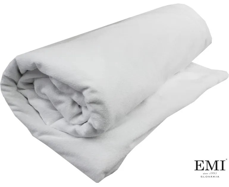 Chránič na matrac nepremokavý biely EMI, 28 cm 200x200