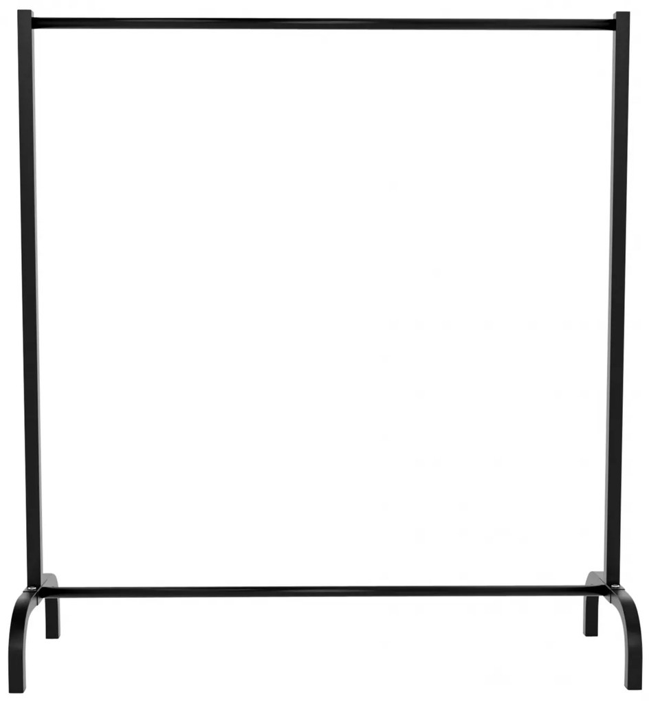 Stojan na oblečenie Lara 120x38x120 - Čierna