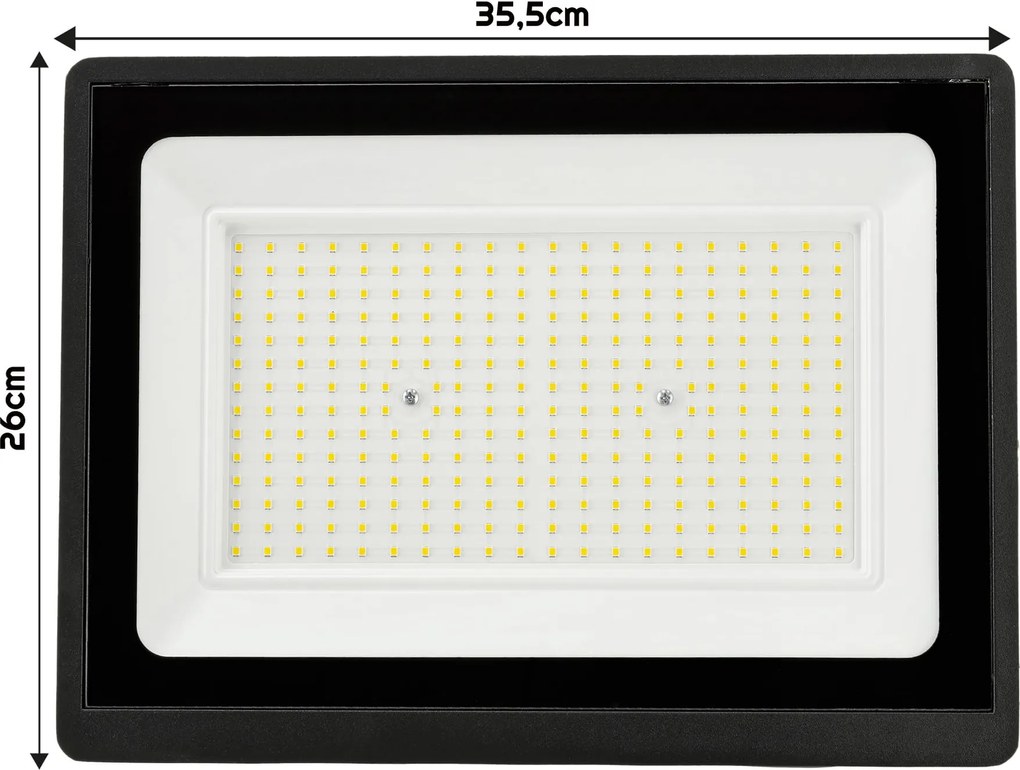 BERGE LED reflektor 200W - 2v1 - neutrálna biela