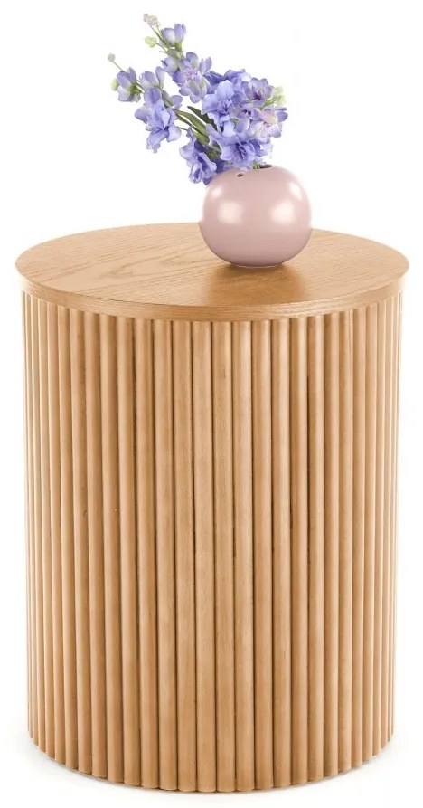 Odkladací stolík WOODY 40 cm dub evoke