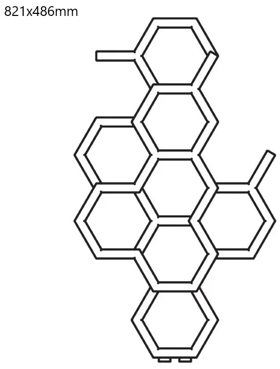 DK Terma Hex 821x486 vodný radiátor Soft 3028 ZX