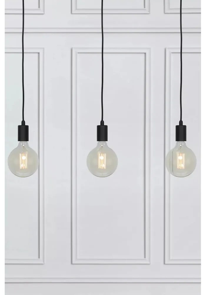 Čierne stropné svietidlo Markslöjd Sky Three