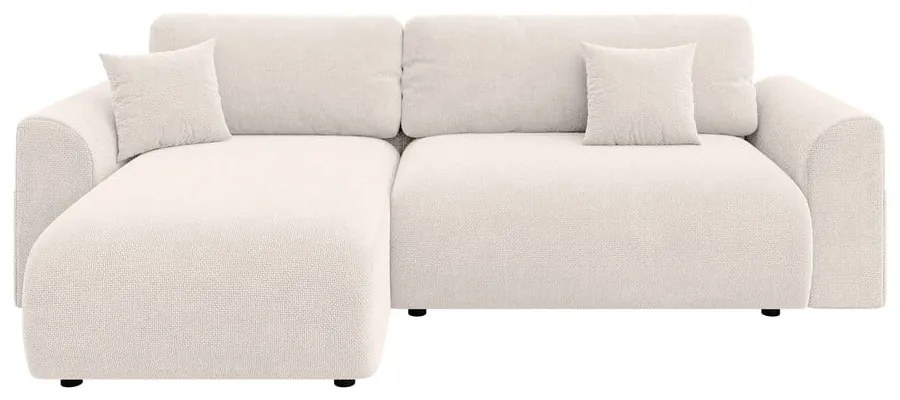 Biela rozkladacia rohová pohovka (variabilná) Lorine – Ropez