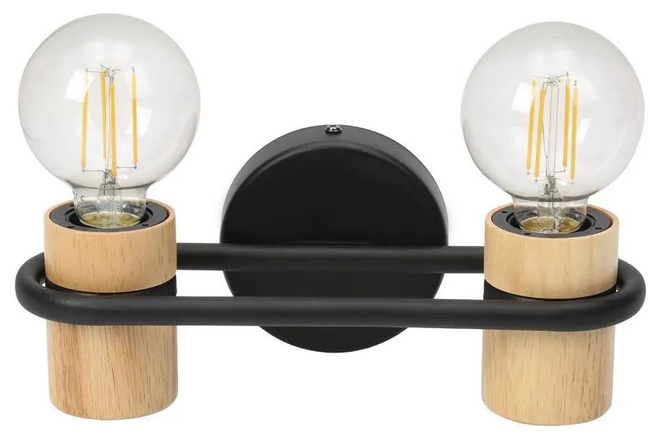 Eglo 43542 - Nástenné svietidlo CHIEVELEY 2xE27/40W/230V